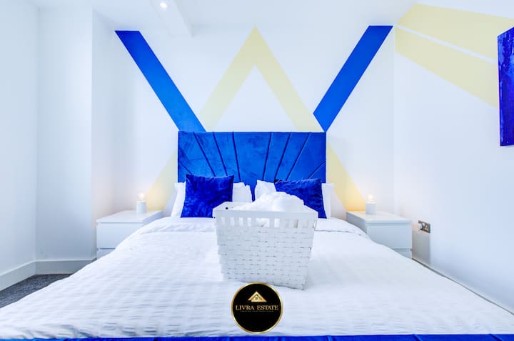 Slaapkamer op Livra Estate Short Lets & Serviced Accommodation