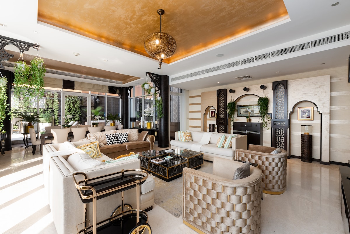 4BR+M Palm Penthouse /Atlantis Vw & Beach Access - 5