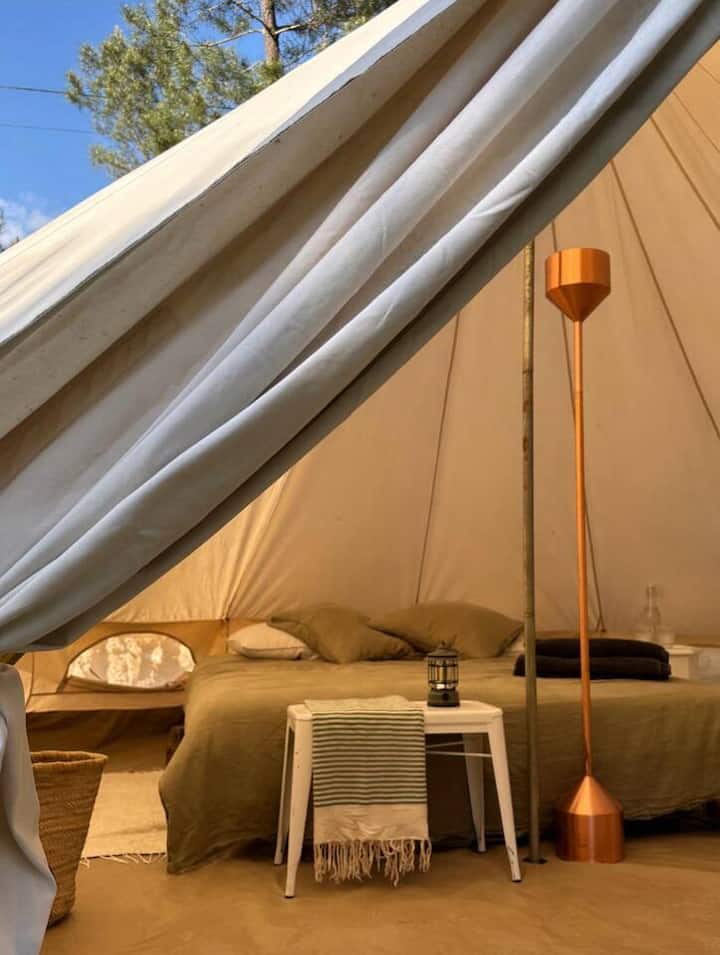 Luxury Bell Tent In A Private Nature Reserve - Vila Nova de Milfontes