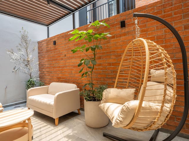 3BR in Condesa with private Terrace, Pool and Gym