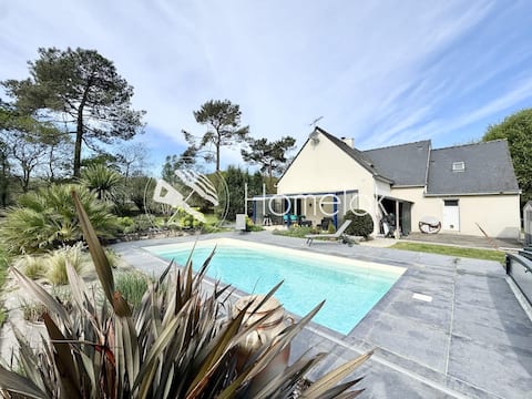 Villa with heated pool - In the countryside