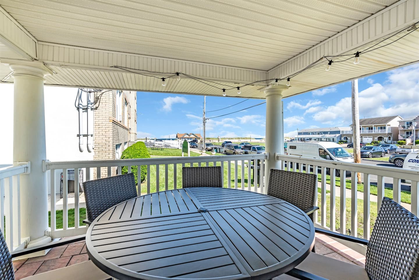 The perfect spot to "work", chill, relax, talk or just sit and enjoy your home away from home.
