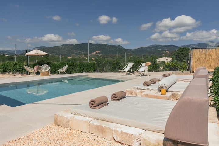 Can Cama Rotja, pool, barbecue & incredible views