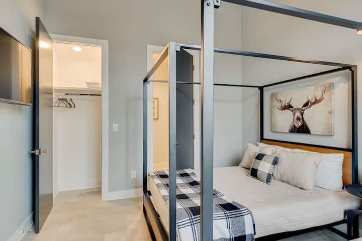 Dormitorio de 1 a 1 cama doble