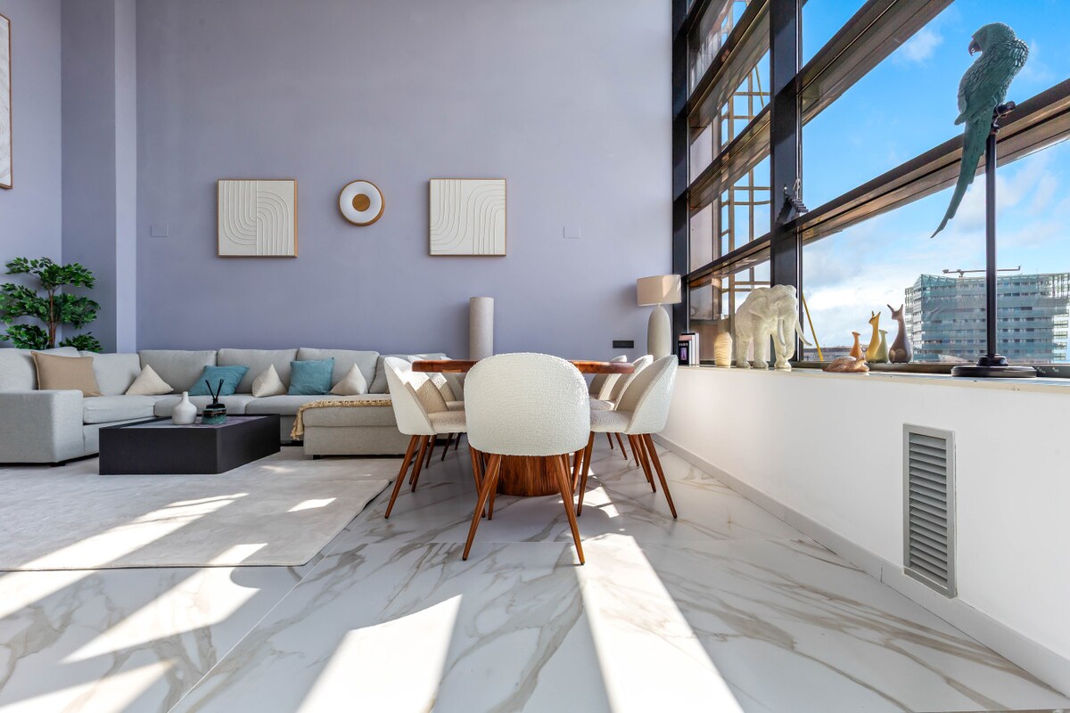 Top performing Airbnb: Penthouse Duplex with TOP Views! in Diagonal Mar I El Front Marítim Del Poblenou