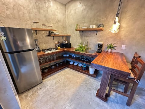 Top Airbnb: Camellia Studio 2 with Pool 60 meters from the beach in Compostela