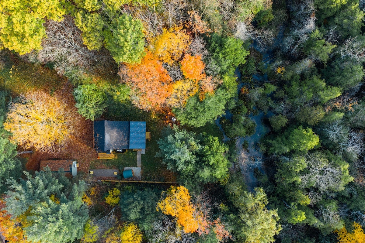 Streamside Streamside | Nature-Lux w/ Hot Tub, Sauna, Firepit - Houses for Rent in ...