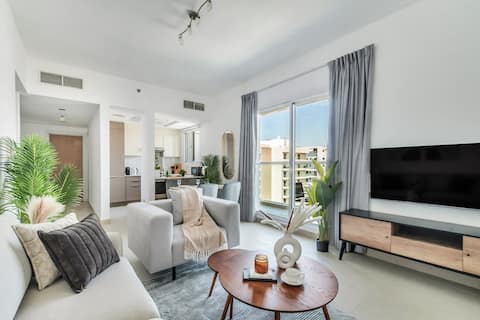 Elegant 1 BDR | Balcony | JVC | High Floor