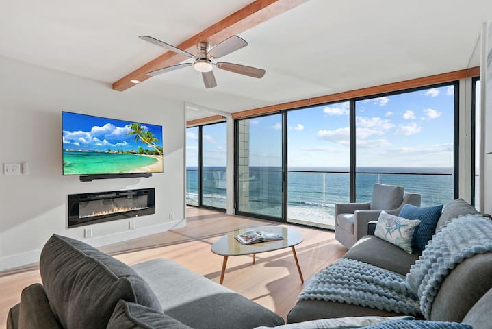 Oceanfront Paradise | Panoramic Views, Pool & Spa