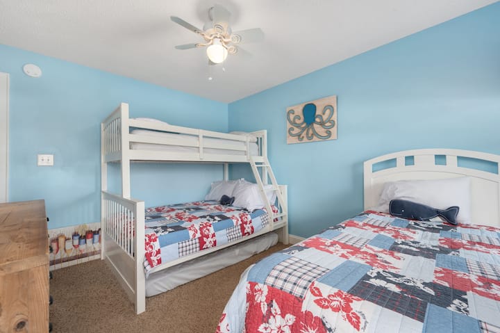 SS26: Wanderer's Rest | ML Bedroom 4 - Pyramid Bunk Bed & Twin