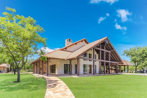 The Hill Country River Retreat in Hunt, Sleep 32