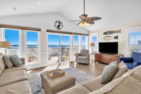 Drift Away • Luxury 4BR Beachfront Stay • Dogs OK!