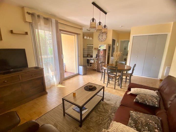 Joli F2 Avec Balcon, Parking Et Proche Thermes - Amélie-les-Bains-Palalda