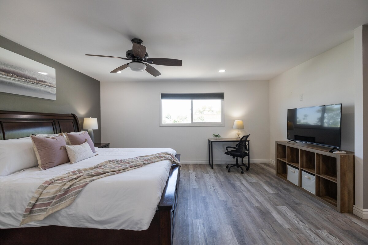 Მთავარი საძინებელი საწოლით