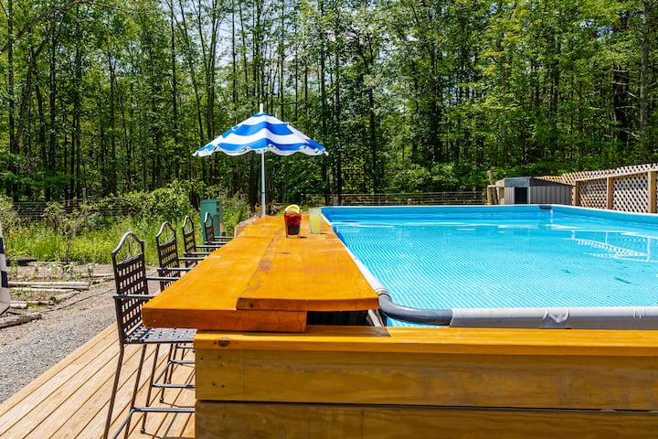 2 Hudson Valley Cabins W/ Hot Tub, Pool, & Firepit - New Paltz, NY