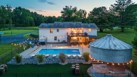 #LuxBourbon-*Heated Pool, HotTub, Firepit,Gameroom