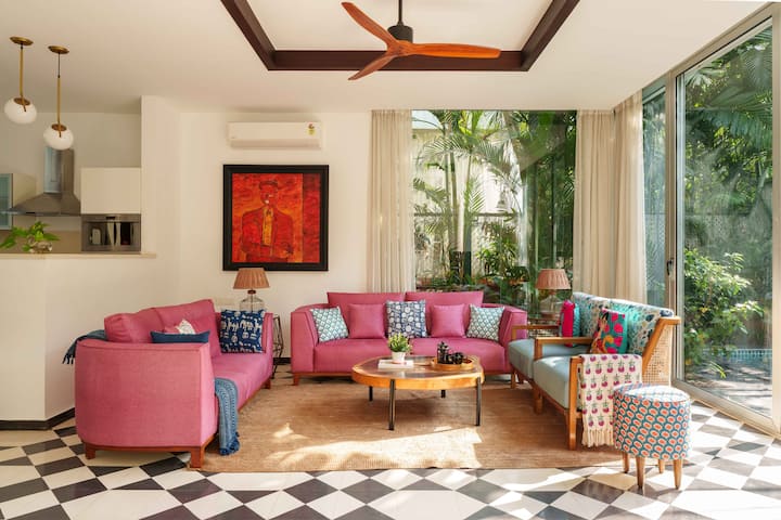 Lazamora|designer Villa|pvt Pool |Housekeeping - Anjuna