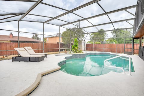 6 Mi to Gemini Springs Park: Chic Home w/ Pool!