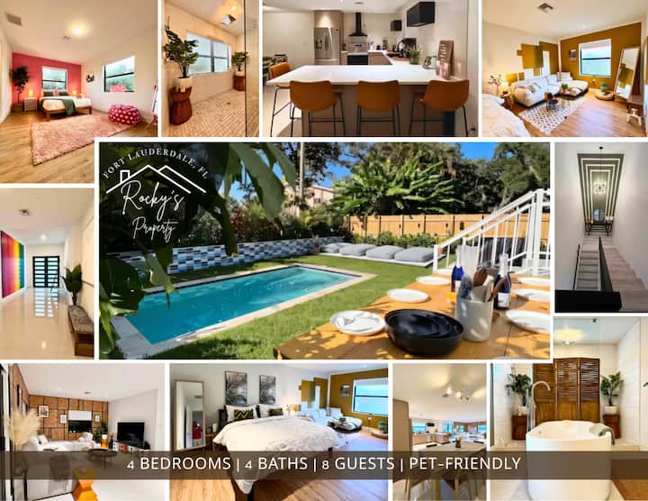 Lux Retreat W/ Pool Near Beach - Fort Lauderdale, FL