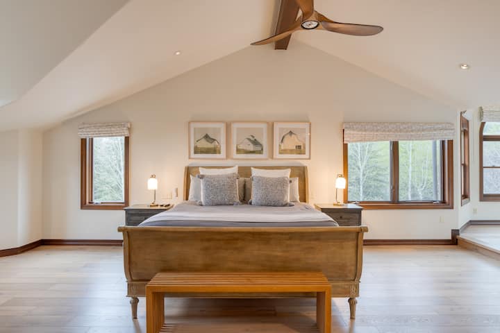 Удобни спални соби за планински одмор.
