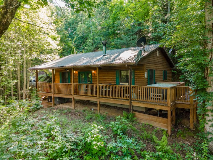 Mountain Lure | Mnt View, Hot Tub, Sleeps 8 - Bryson City, NC