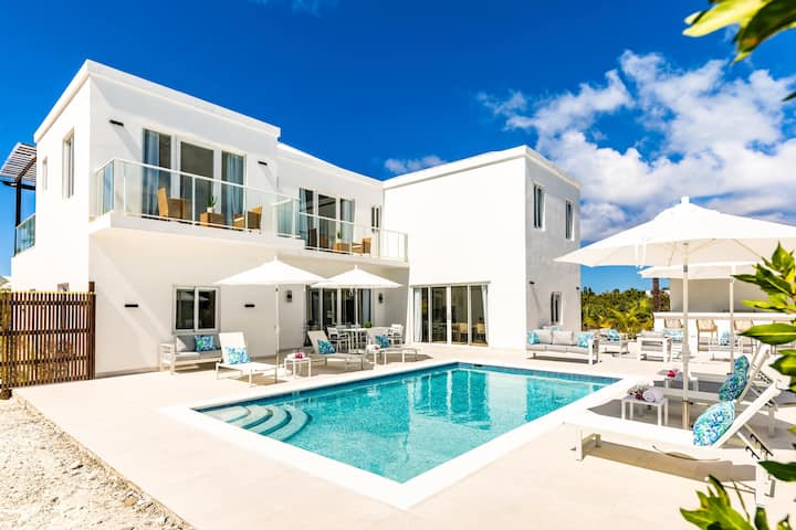 Caicos Cove Villa, Luxury Private Pool & Zen Bath - Turks e Caicos