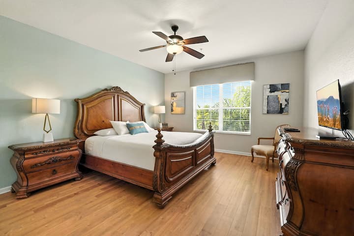 Dhoma e gjumit nr. 1 me krevat dopio "king"