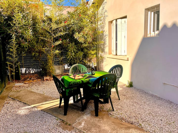 Maison Mitoyenne Avec Jardin - Valras-Plage