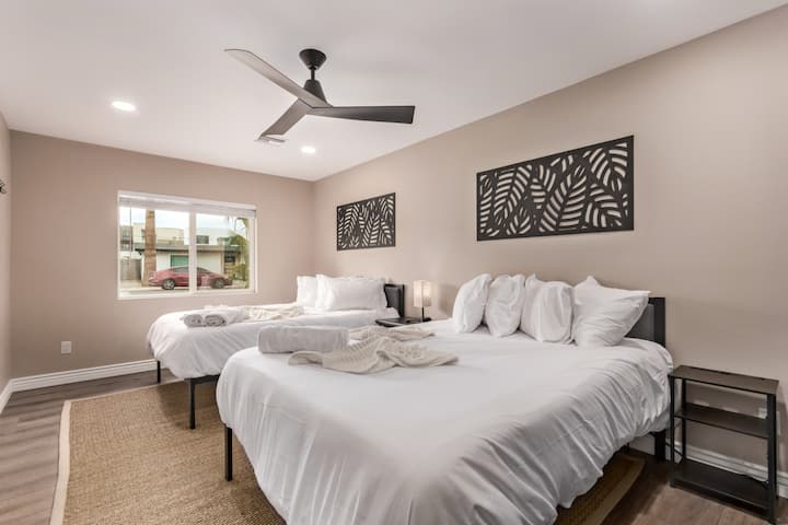 Spálňa 3, 2 veľké manželské postele