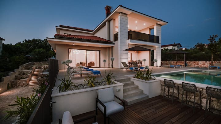 Villa Lu 1 Island Krk By Villas Guide - Malinska