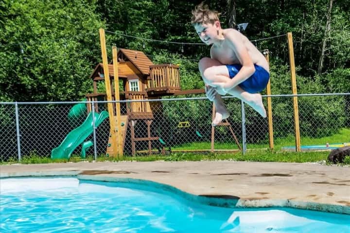 Sleeps 14! Pool Hot Tub Sauna Pickleball Arcade
