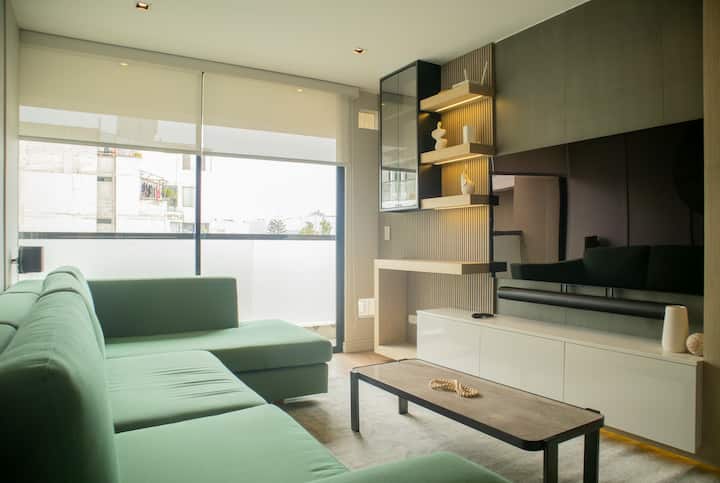 W* | 3br W Balcony Near Malecon In Miraflores - Lima