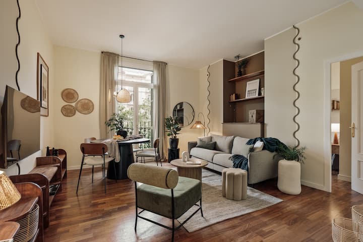 Edera - 3 Bedrooms And Balcony In Eixample Dreta - Barcelona
