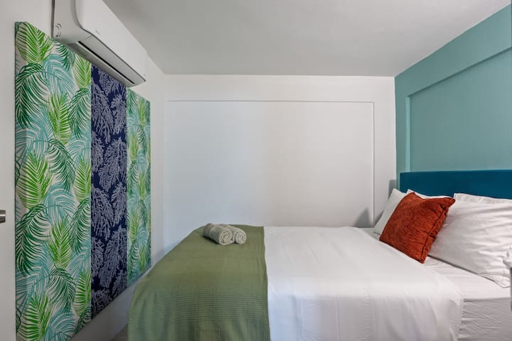 Dormitorio n.º 3, dormitorio con cama tamaño queen