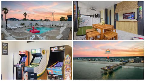Summer Sale! 3rd Row | PVT Pool | Games | Tiki Bar