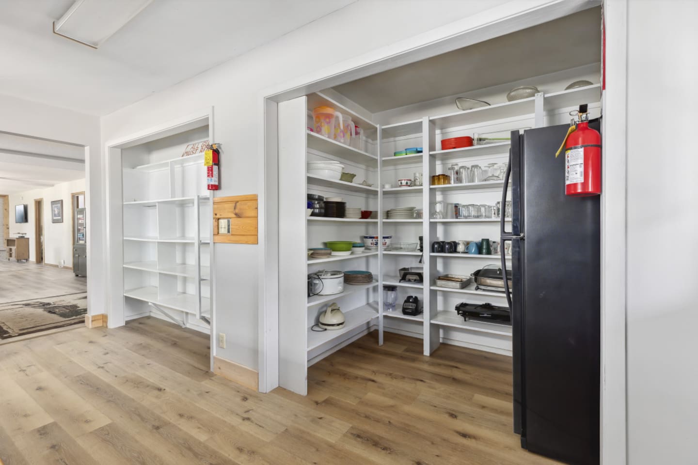 Classic Cabin Includes two Refrigerators