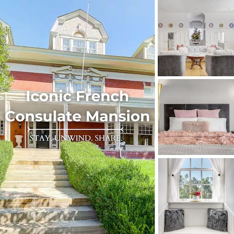 Iconic French Consulate Mansion I Central Denver