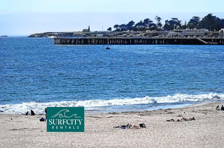 Sunny 3+ bedroom Home – 150 Yards to Seabright Bea