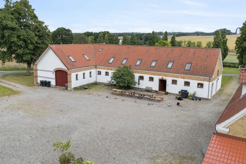 Margretehøj Manor in scenic surroundings