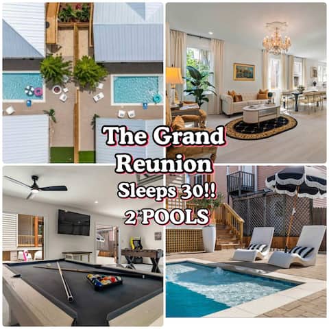 The Grand Reunion l 2 Luxury Homes l Sleeps 30