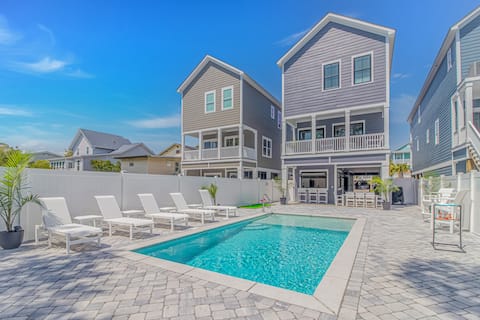 300 steps to beach~Private Pool~Elevator~NewHome