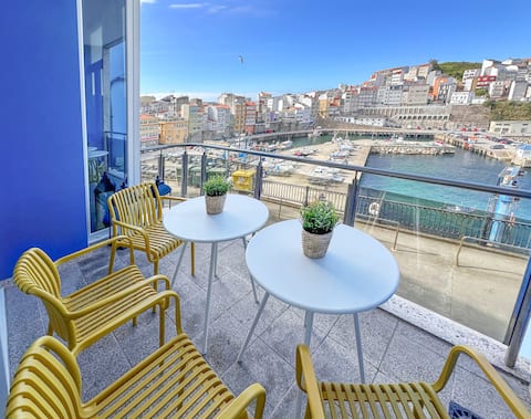 Ag Apartment Porto de Mar Malpica, 250m from the beach