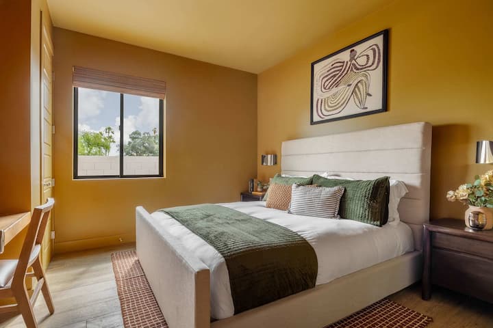 3号卧室|加大双人床|主屋| A号院落