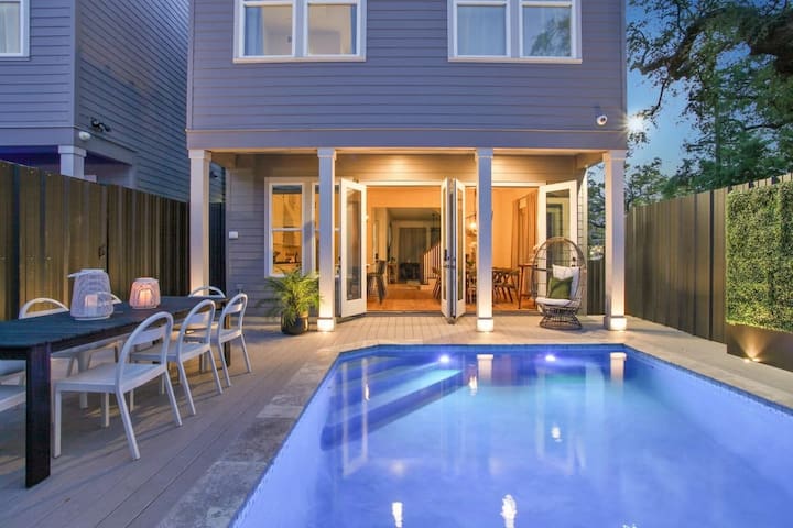 Chic, Marigny Home | Heated Pool