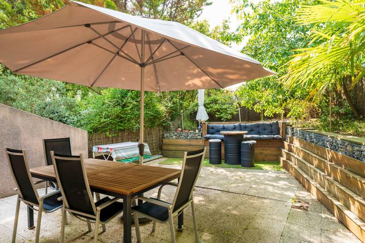 Maison Chaleureuse Avec Terrasse - Capbreton