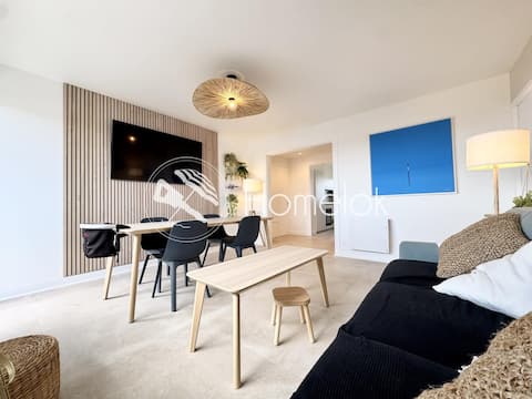 New 3-room apartment between calm and seaside - Balcony