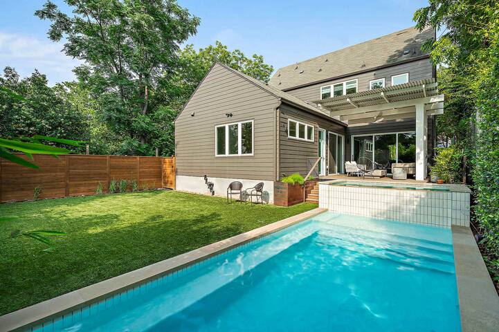 SoCo Oasis | Pool | Gym | Fire Pit | DT ATX