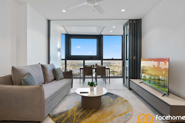 Queen’s Wharf 1br L60 ~ Luxe City & River View - Brisbane