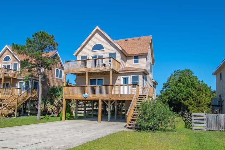 Soundside Escape W/ Stunning Sunset Views - Nags Head, NC