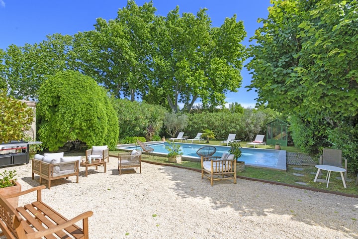 Mas La Thèbaïde - Piscine - Jardin - Maussane-les-Alpilles